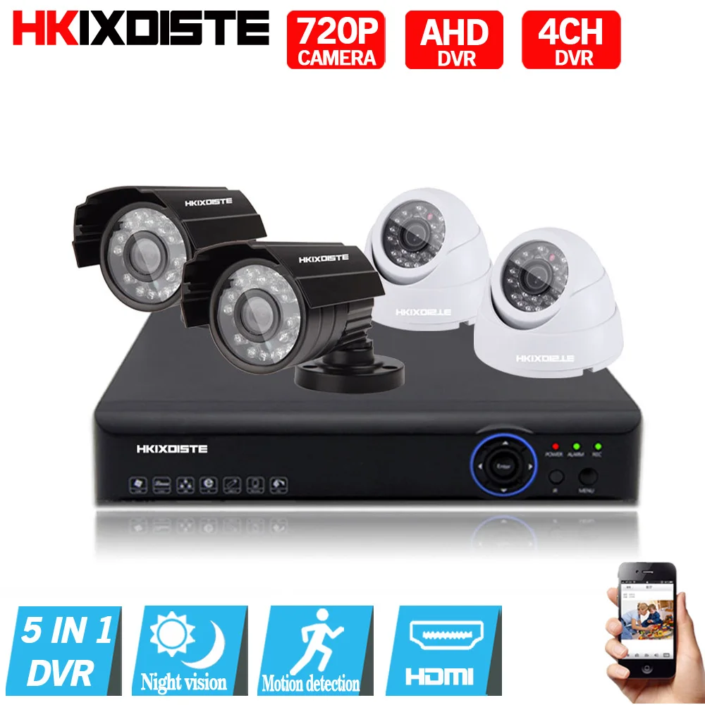 Security Camera System 4ch CCTV System 4 720P CCTV Camera 1.0MP Camera Surveillance Kit 4ch DVR 1080P HDMI Video Output USB 3G
Security Camera System 4ch CCTV System 4 720P CCTV Camera 1.0MP Camera Surveillance Kit 4ch DVR 1080P HDMI Video Output USB 3G