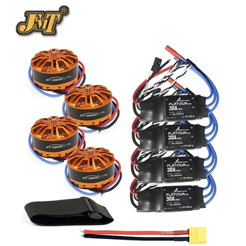 JMT DIY Quadcopter Drone Motor Combo 4pcs 3508 700kv Motor + 4PCS Platinum 30A ESC + XT60 Connector+Fastening Tape
JMT DIY Quadcopter Drone Motor Combo 4pcs 3508 700kv Motor + 4PCS Platinum 30A ESC + XT60 Connector+Fastening Tape