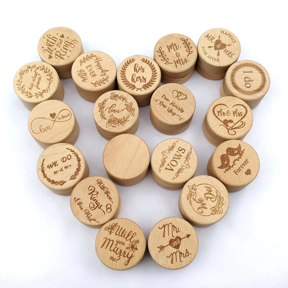 Mini Fashion Personalized Wooden Carving Wedding Ring Bearer Box High Quality Rustic Ring Box Holder DIY Wedding Decoration
Mini Fashion Personalized Wooden Carving Wedding Ring Bearer Box High Quality Rustic Ring Box Holder DIY Wedding Decoration