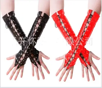 free shipping Halloween Sexy Winter Warm Fashion Gloves Womens Adult Wet Look Latex PVC Leather Fetish Costume Accessory
free shipping Halloween Sexy Winter Warm Fashion Gloves Womens Adult Wet Look Latex PVC Leather Fetish Costume Accessory