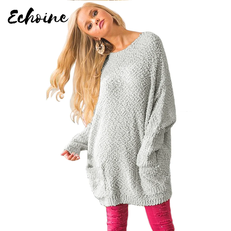 Echoine Apricot/Gray/Red Winter Autumn Break Knit Tunic Sweater Women Casual O Neck Long Sleeve Loose Pockets Sweater Tops
Echoine Apricot/Gray/Red Winter Autumn Break Knit Tunic Sweater Women Casual O Neck Long Sleeve Loose Pockets Sweater Tops