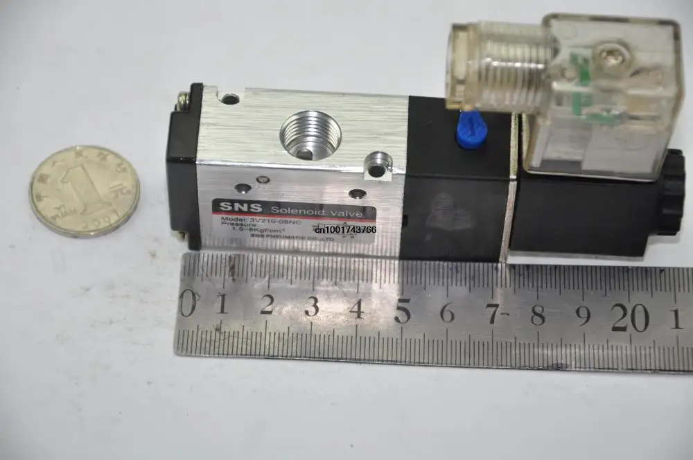 3V210-08 RC1/4'' DC12V DC24V 220V 2 position 3 port Solenoid Control Valve (3V Series) SNS pnematic parts Air valve 2/3ways
3V210-08 RC1/4'' DC12V DC24V 220V 2 position 3 port Solenoid Control Valve (3V Series) SNS pnematic parts Air valve 2/3ways