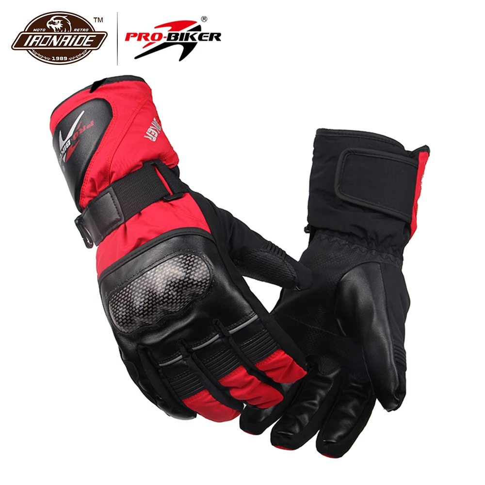 PRO-BIKER Ski Moto Gloves Outdoor Sports Warm Windproof Motorcycle Gloves Non-slip Motorbike Gloves HX-05
PRO-BIKER Ski Moto Gloves Outdoor Sports Warm Windproof Motorcycle Gloves Non-slip Motorbike Gloves HX-05
