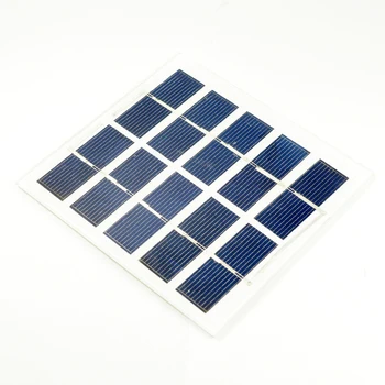 Photovoltaic polysilicon solar panel 5v/6V diy mini power board mobile phone lithium battery charging
Photovoltaic polysilicon solar panel 5v/6V diy mini power board mobile phone lithium battery charging
