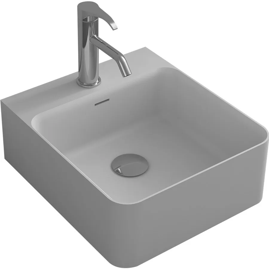 Bathroom Rectangular Wall Hung Corian Vessel Sink Solid Surface Stone Wash Basin RS38248
Bathroom Rectangular Wall Hung Corian Vessel Sink Solid Surface Stone Wash Basin RS38248