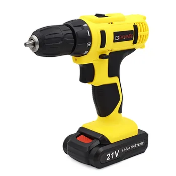 21V 2 Speed Electric Drill Lithium Cordless Screwdriver Power Drills Multi-function Household Electric Screwdriver Tools
21V 2 Speed Electric Drill Lithium Cordless Screwdriver Power Drills Multi-function Household Electric Screwdriver Tools