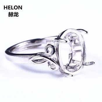 Sterling Silver 925 White Gold Color Engagemet Ring 10x12mm Oval Cabochon Semi Mount Fine Jewelry Setting
Sterling Silver 925 White Gold Color Engagemet Ring 10x12mm Oval Cabochon Semi Mount Fine Jewelry Setting