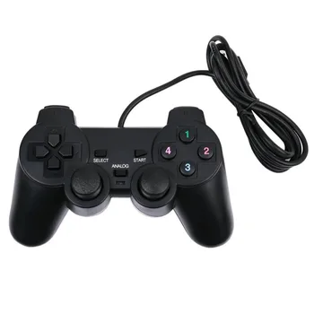 Wired USB 2.0 Black Gamepad Joystick Joypad Game Controller for PC Laptop for Raspberry Pi 3 for PS3 for Sony Playstation
Wired USB 2.0 Black Gamepad Joystick Joypad Game Controller for PC Laptop for Raspberry Pi 3 for PS3 for Sony Playstation