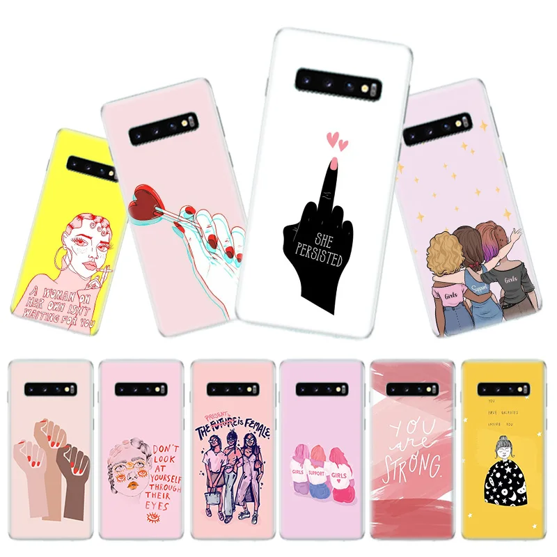 Feminist Girls Phone Cases For Samsung Galaxy S9 S8 A6 A8 J4 J6 + Plus A7 A9 J8 2018 Note 9 8 S7 S6 Edge Cover
Feminist Girls Phone Cases For Samsung Galaxy S9 S8 A6 A8 J4 J6 + Plus A7 A9 J8 2018 Note 9 8 S7 S6 Edge Cover