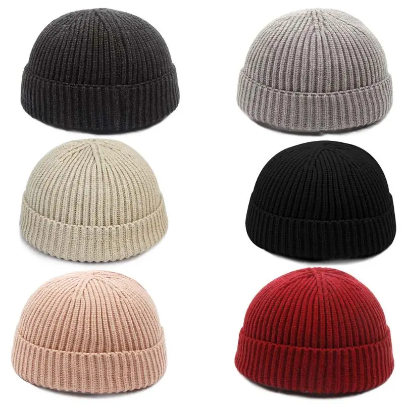 Women Unisex Winter Thicken Thread Ribbed Knitted Hat Vintage Korean Cuffed Short Melon Cap Beanie Hat Hip-Hop Streetwear
Women Unisex Winter Thicken Thread Ribbed Knitted Hat Vintage Korean Cuffed Short Melon Cap Beanie Hat Hip-Hop Streetwear