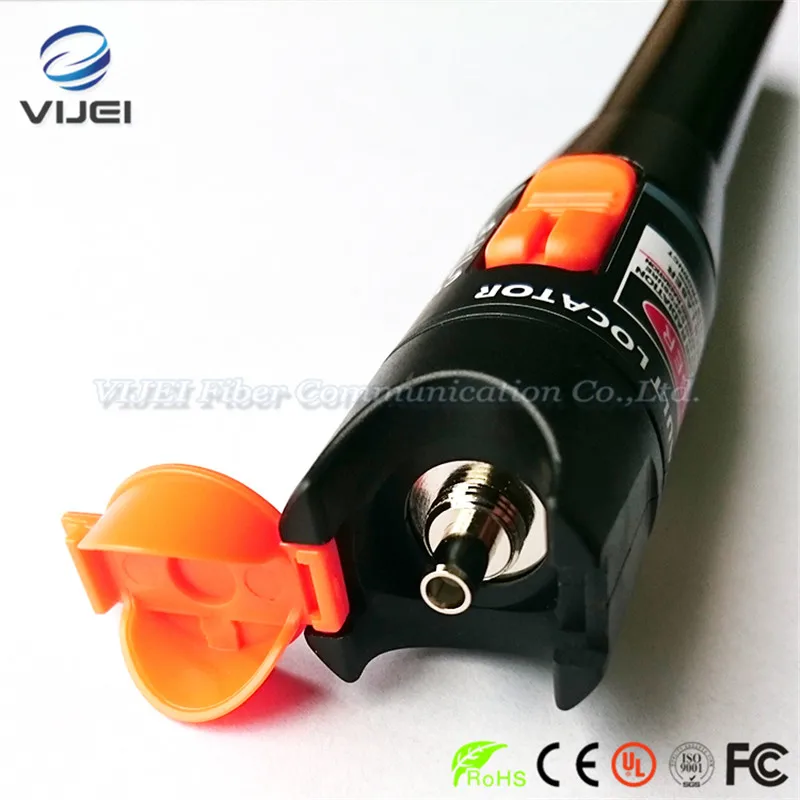 10 km VFL fiber optic visual fault locator Optical Fiber Identifier Output Power: >10mW Optical Fiber Test Pen
10 km VFL fiber optic visual fault locator Optical Fiber Identifier Output Power: >10mW Optical Fiber Test Pen
