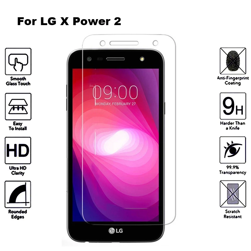 2Pcs Tempered Glass For LG X Power 2 Screen Protector Film Full Cover Tempered Glass For LG X Power 2 Power2 M320 M320N 5.5 inch
2Pcs Tempered Glass For LG X Power 2 Screen Protector Film Full Cover Tempered Glass For LG X Power 2 Power2 M320 M320N 5.5 inch