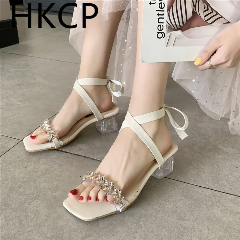 HKCP Spring/summer 2019 new fashion crystal sandals with diamond toe toe buckle simple bow with women's shoes C242
HKCP Spring/summer 2019 new fashion crystal sandals with diamond toe toe buckle simple bow with women's shoes C242