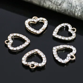 2017New 100pcs Rhinestone Heart Love Butckle For necklace Pendant or DIY Hair accessories ZJ326
2017New 100pcs Rhinestone Heart Love Butckle For necklace Pendant or DIY Hair accessories ZJ326