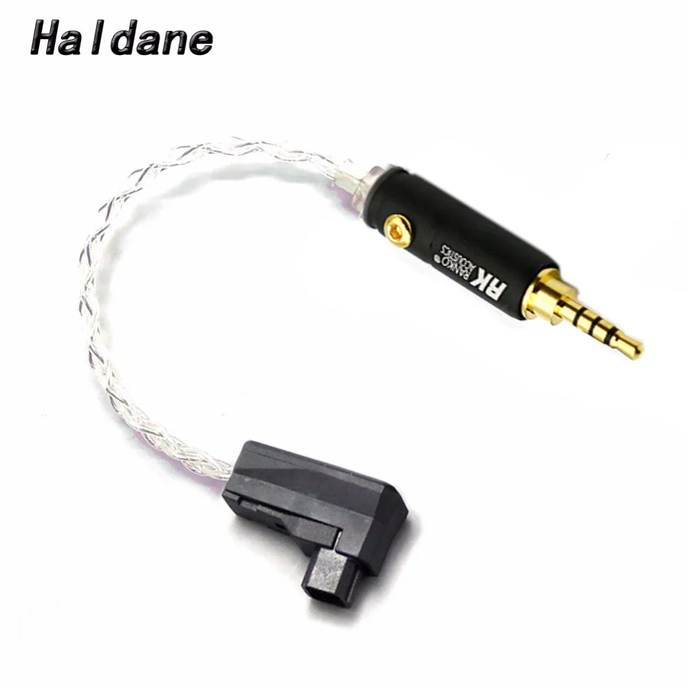Haldane 4 Cores Silver Plated 4pin RSA/ALO Balanced to 2.5mm TRRS Balanced Male Audio Adapter Cable For SR71 SR71B RXMK3 SOLO
Haldane 4 Cores Silver Plated 4pin RSA/ALO Balanced to 2.5mm TRRS Balanced Male Audio Adapter Cable For SR71 SR71B RXMK3 SOLO