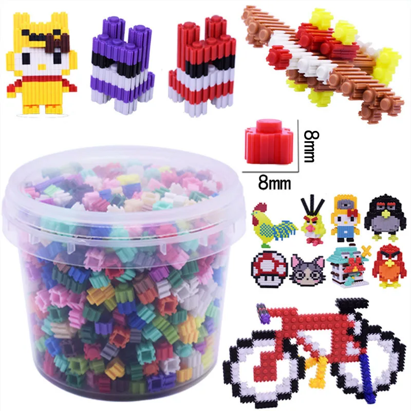 Hot 1000Pcs Building Blocks DIY Creative Bricks Set Kids Educational Mini Brick Assemble legoingly playmobile toy for children
Hot 1000Pcs Building Blocks DIY Creative Bricks Set Kids Educational Mini Brick Assemble legoingly playmobile toy for children