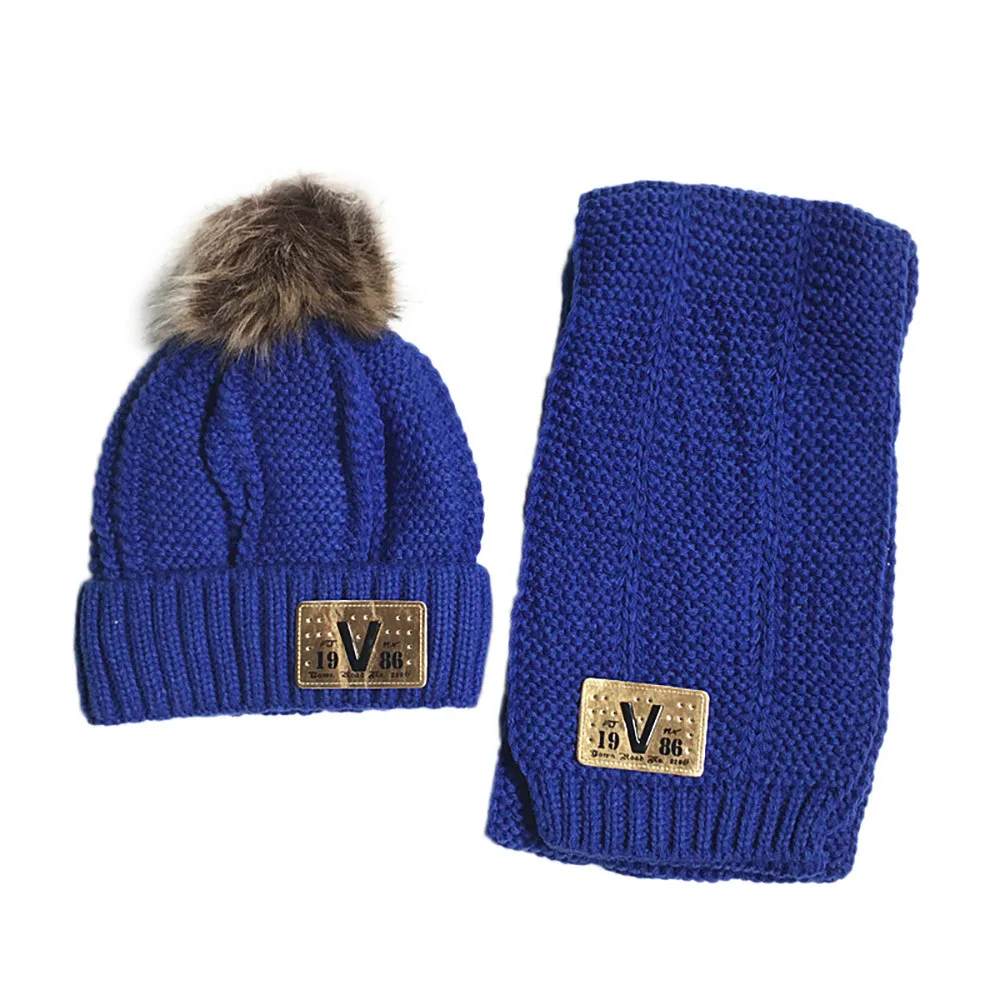 2Pcs baby cute hat warm suit winter children baby warm padded head hat hat + solid color knitted scarf
2Pcs baby cute hat warm suit winter children baby warm padded head hat hat + solid color knitted scarf