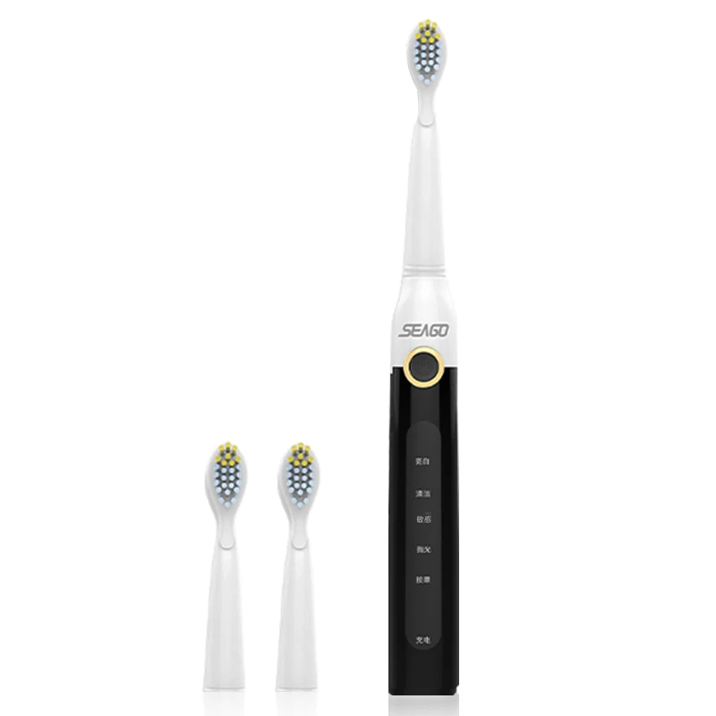 SEAGO Sonic Electric Toothbrush Inductive charging 8 Brush Head Waterproof More Effective Cleaning With Stopwatch Memory Functio
SEAGO Sonic Electric Toothbrush Inductive charging 8 Brush Head Waterproof More Effective Cleaning With Stopwatch Memory Functio