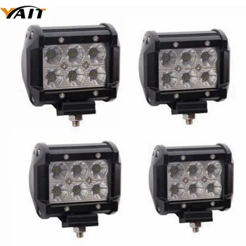 4pcs 18w Flood Led Work Light 12v Lamp Waterproof Ip67 Bar for Jeep Off-road SUV Boat 4x4 Lamp
4pcs 18w Flood Led Work Light 12v Lamp Waterproof Ip67 Bar for Jeep Off-road SUV Boat 4x4 Lamp