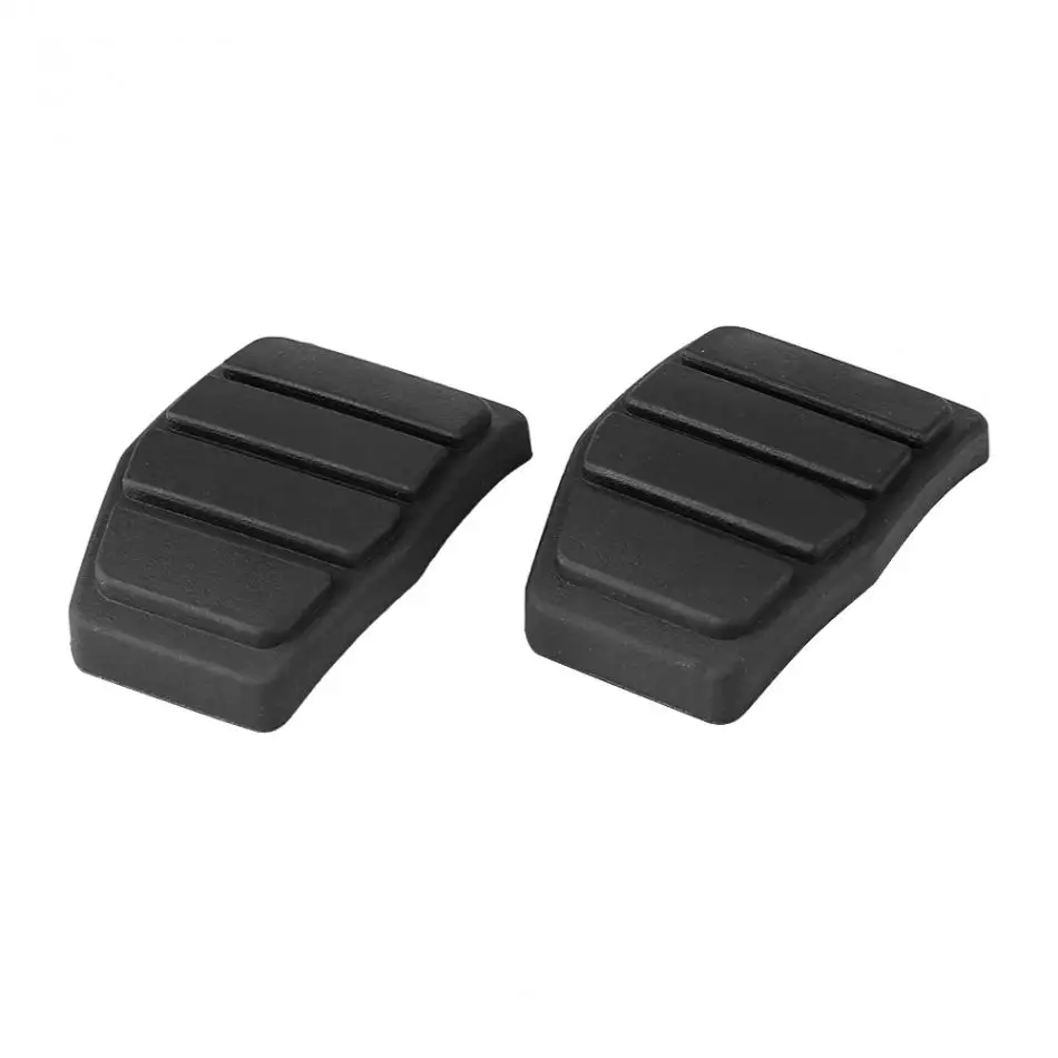 Pedal de freno de goma 2 piezas Pedal de embrague de freno Cubierta de goma para MASTER CLIO LAGUNA SAFRANE 7700800426