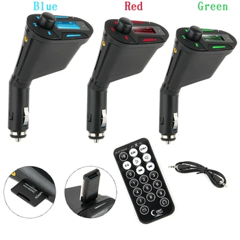 Car Styling Mp3 Player Car Audio Car Kit MP3 Music Player Wireless FM Transmitter Radio Modulator USB SD MMC+ Remote Control
Car Styling Mp3 Player Car Audio Car Kit MP3 Music Player Wireless FM Transmitter Radio Modulator USB SD MMC+ Remote Control