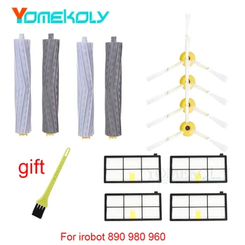 13PCS Vacuum Cleaner Accessories for iRobot Roomba 880 860 870 871 980 990 Spare Parts Main Brushes Hepa Filter Side Brush Kit
13PCS Vacuum Cleaner Accessories for iRobot Roomba 880 860 870 871 980 990 Spare Parts Main Brushes Hepa Filter Side Brush Kit