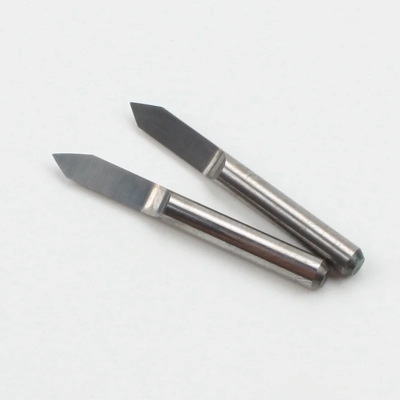 10Pcs 60 Degree 0.2mm Carbide Engraving Bits CNC Router Tool for PCB Board