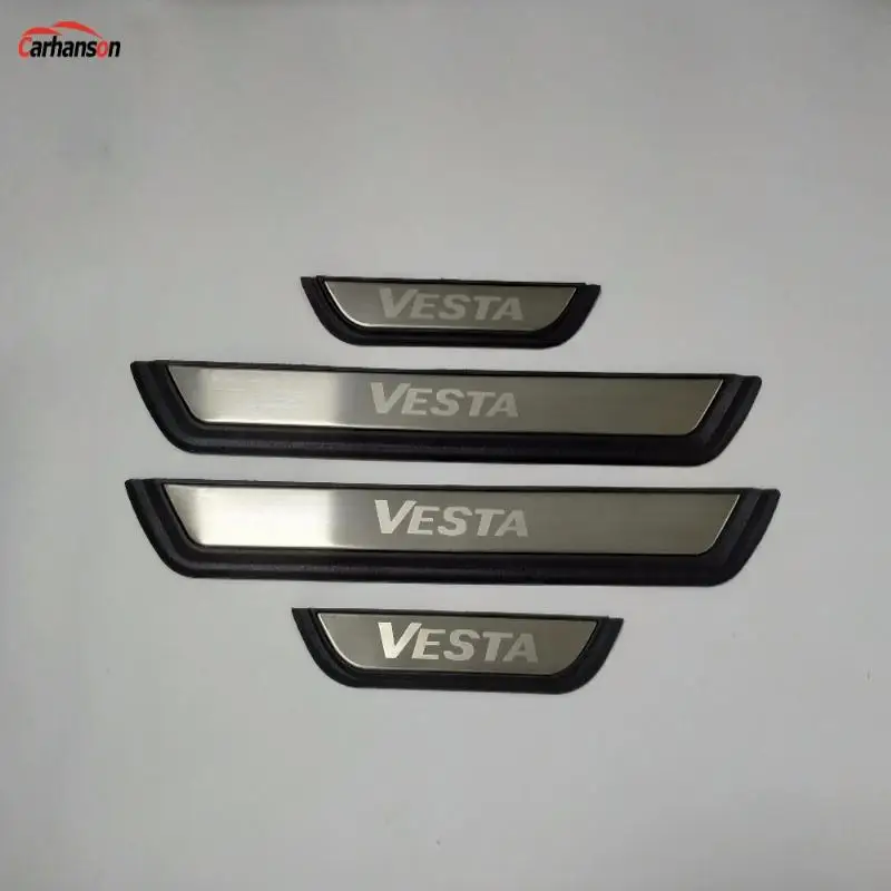 For Car Sticker Styling LADA Vesta sw cross 2015 2019 Stainless Steel Door Sill Scuff Plate Cover Protector Car Accessorie 4pcs
For Car Sticker Styling LADA Vesta sw cross 2015 2019 Stainless Steel Door Sill Scuff Plate Cover Protector Car Accessorie 4pcs