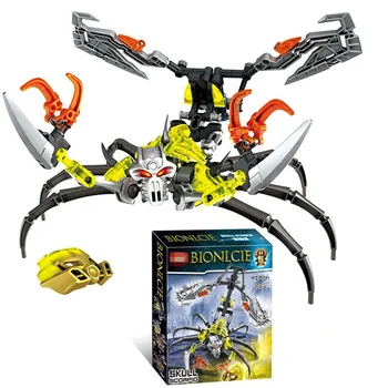Bionicle Skull Scorpio Building Blocks Compatible with 70794 Bionicle Robot Figures Bricks DIY Assembly Toy Monster Sets
Bionicle Skull Scorpio Building Blocks Compatible with 70794 Bionicle Robot Figures Bricks DIY Assembly Toy Monster Sets