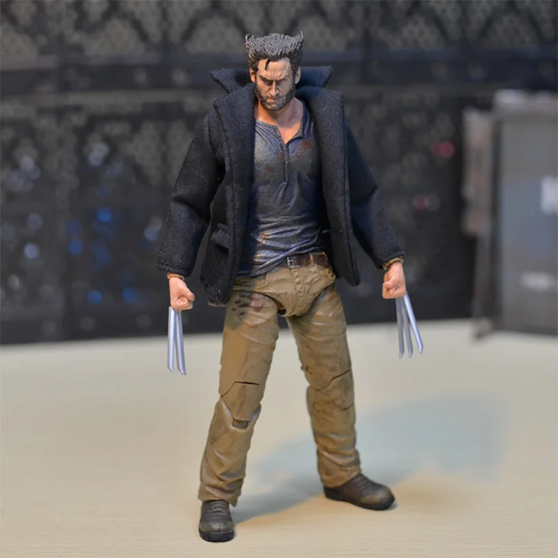 Marvel The Avengers X-Men Logan Wolverine Action Figure Toy Doll Collection 18cm for children gift toy
Marvel The Avengers X-Men Logan Wolverine Action Figure Toy Doll Collection 18cm for children gift toy