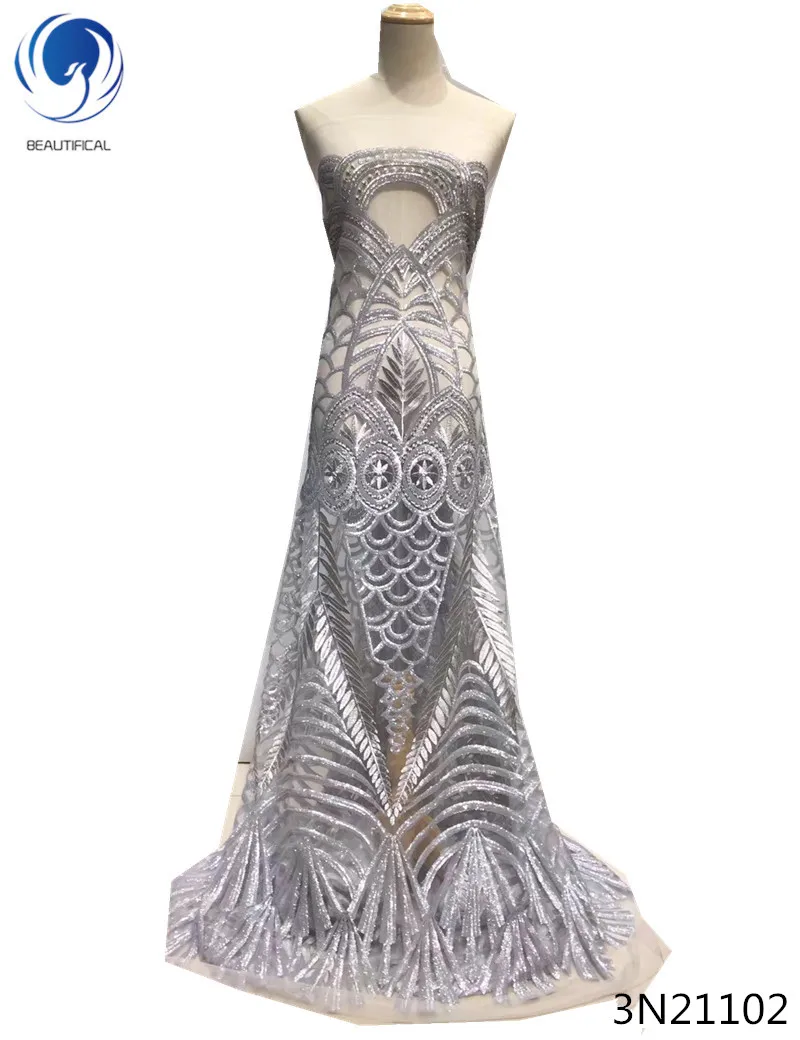 Beautifical african lace fabric with sequins silver sequin lace fabric net lace fabric with lots of sequins for dresses 3N211
Beautifical african lace fabric with sequins silver sequin lace fabric net lace fabric with lots of sequins for dresses 3N211