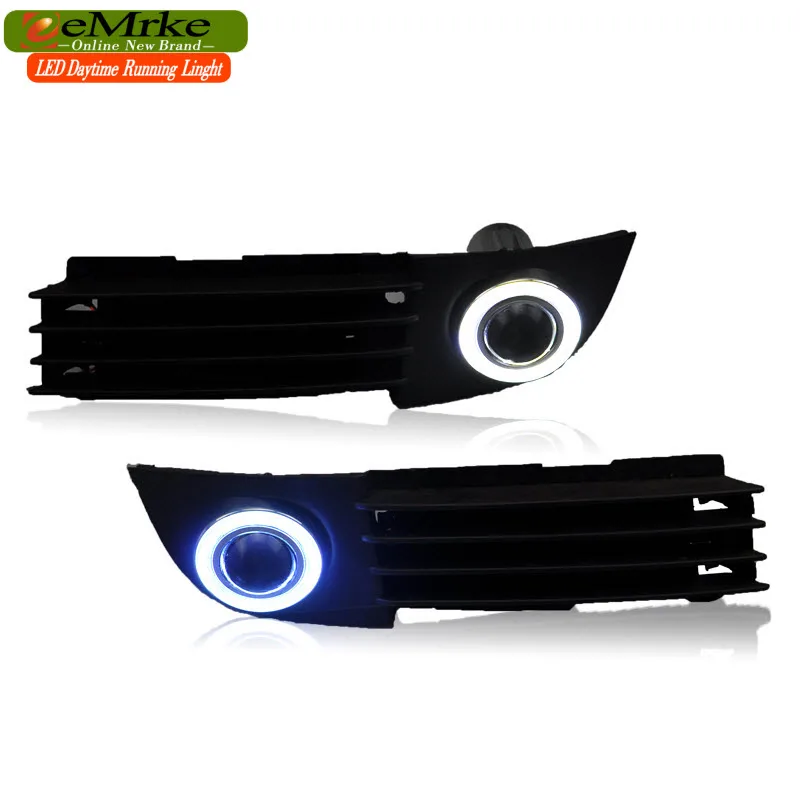 EEMRKE Car Styling For Audi A6 C5 2003 2004 COB Angel Eyes DRL Daytime Running Lights H11 Halogen Bulbs 55W Fog Light Headlamp
EEMRKE Car Styling For Audi A6 C5 2003 2004 COB Angel Eyes DRL Daytime Running Lights H11 Halogen Bulbs 55W Fog Light Headlamp