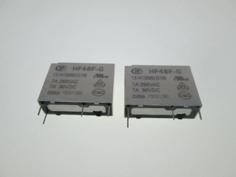 Реле HF46F-G-12-H1 HF46F-G 12-H1 HF46FG12H1 HF46FG 12H1 12 В постоянного тока 12 В 12 в 50 шт./лот
Реле HF46F-G-12-H1 HF46F-G 12-H1 HF46FG12H1 HF46FG 12H1 12 В постоянного тока 12 В 12 в 50 шт./лот