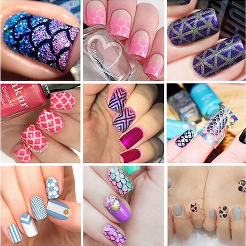 372 Pieces/lot Nail Vinyls Stencil Kit Nail Guide Template Sticker for Nail Art DIY Airbrush Laser cut-out
372 Pieces/lot Nail Vinyls Stencil Kit Nail Guide Template Sticker for Nail Art DIY Airbrush Laser cut-out