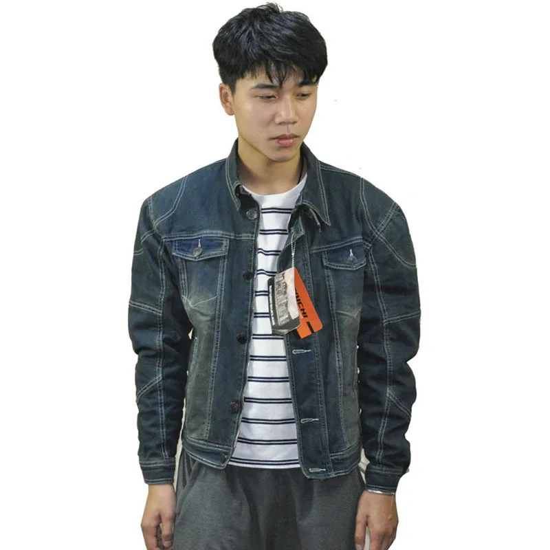 Classical motorcycles riding denim clothing motorcycle riding suit shatter-resistant jacket locomotive suit with protective gear
Classical motorcycles riding denim clothing motorcycle riding suit shatter-resistant jacket locomotive suit with protective gear