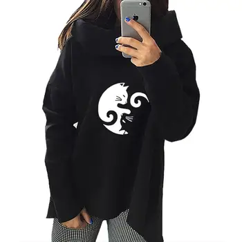 2018 New Fashion CAT Print Sweatshirt Femmes Hoodies Sweatshirts Thick Harajuku Casual Printings Loog Sleeve Street Pullovers
2018 New Fashion CAT Print Sweatshirt Femmes Hoodies Sweatshirts Thick Harajuku Casual Printings Loog Sleeve Street Pullovers