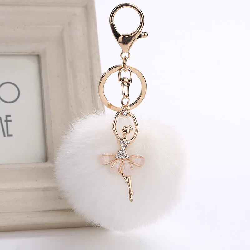 Rabbit Fur Ball Key Chain Keyrings Pendant Bowknot Crystal Angel Gift Car Handbag Cellphone Keychain Accessory Decoration 7C0465
Rabbit Fur Ball Key Chain Keyrings Pendant Bowknot Crystal Angel Gift Car Handbag Cellphone Keychain Accessory Decoration 7C0465