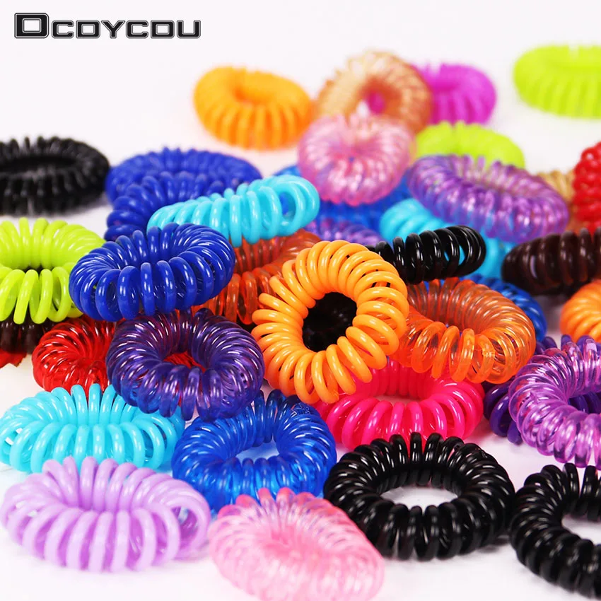 20PCS Creative Women Headbands Cute Telephone Cord Elastic Ponytail Hair Rings Scrunchies for Girl Hair Rope Accessories
20PCS Creative Women Headbands Cute Telephone Cord Elastic Ponytail Hair Rings Scrunchies for Girl Hair Rope Accessories