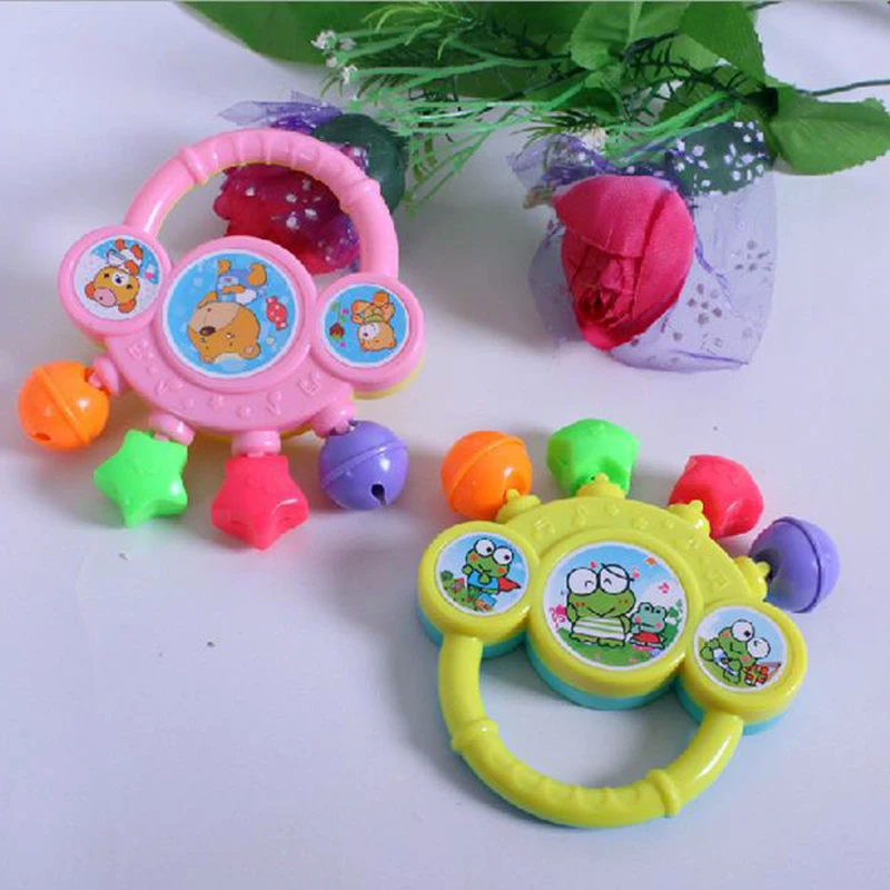 1Pcs Baby Plastic Early Educational Toys Lovely Hand Shake Bell Ring Baby Rattles Toys for Newborn 0-12 Months Color Random
1Pcs Baby Plastic Early Educational Toys Lovely Hand Shake Bell Ring Baby Rattles Toys for Newborn 0-12 Months Color Random