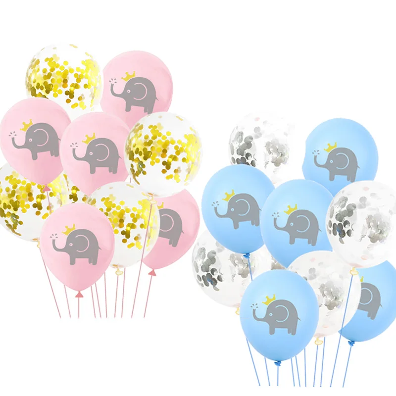 10pcs 12inch Baby Shower Elephant Printed Pink Blue Latex Balloon Confetti Balloons for Kids Girl Boy Birthday Party Decoration
10pcs 12inch Baby Shower Elephant Printed Pink Blue Latex Balloon Confetti Balloons for Kids Girl Boy Birthday Party Decoration