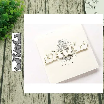 AddyCraft Metal Cutting Dies cut die mold Rabbit strip decoration Scrapbook paper craft knife mould blade punch stencils dies
AddyCraft Metal Cutting Dies cut die mold Rabbit strip decoration Scrapbook paper craft knife mould blade punch stencils dies