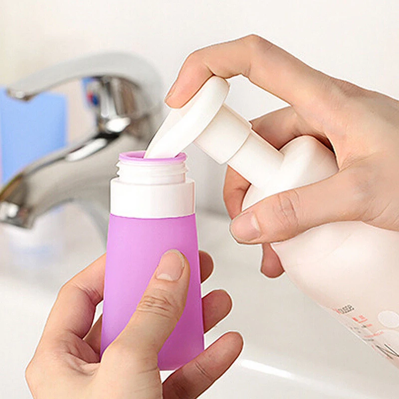 1pc/lot 38ML or 80ML Cute Mini Travel Silicone Packing Bottle Lotion Shampoo Tube Container Storage Bottles YL674579
1pc/lot 38ML or 80ML Cute Mini Travel Silicone Packing Bottle Lotion Shampoo Tube Container Storage Bottles YL674579