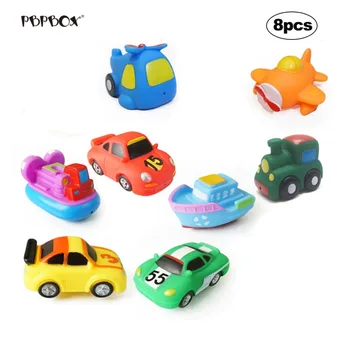 8pcs/lot Soft Rubber Vehicle Car Boat model Water Spraying Toys cartoon animal fish Squeeze Sound Beach Bathroom baby Toys
8pcs/lot Soft Rubber Vehicle Car Boat model Water Spraying Toys cartoon animal fish Squeeze Sound Beach Bathroom baby Toys