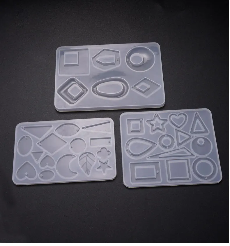 1pcs Geometric Necklace Pendant Translucent Silicone Mold DIY Jewelry Making Tool Moulds UV Epoxy Resin Decorative Craft
1pcs Geometric Necklace Pendant Translucent Silicone Mold DIY Jewelry Making Tool Moulds UV Epoxy Resin Decorative Craft