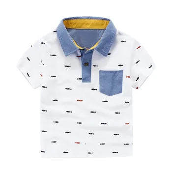 Kids Boys Casual T-shirts Summer Tops Turn-down Collar Animal Pattern Tee Children's Shirts Kids Clothing
Kids Boys Casual T-shirts Summer Tops Turn-down Collar Animal Pattern Tee Children's Shirts Kids Clothing