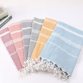 100 x 180cm Bath Beach Towel Cotton Striped Turkish Hammam Tassels Wash Cloth For Bathroom Surfing Outdoor Swimming
100 x 180cm Bath Beach Towel Cotton Striped Turkish Hammam Tassels Wash Cloth For Bathroom Surfing Outdoor Swimming
