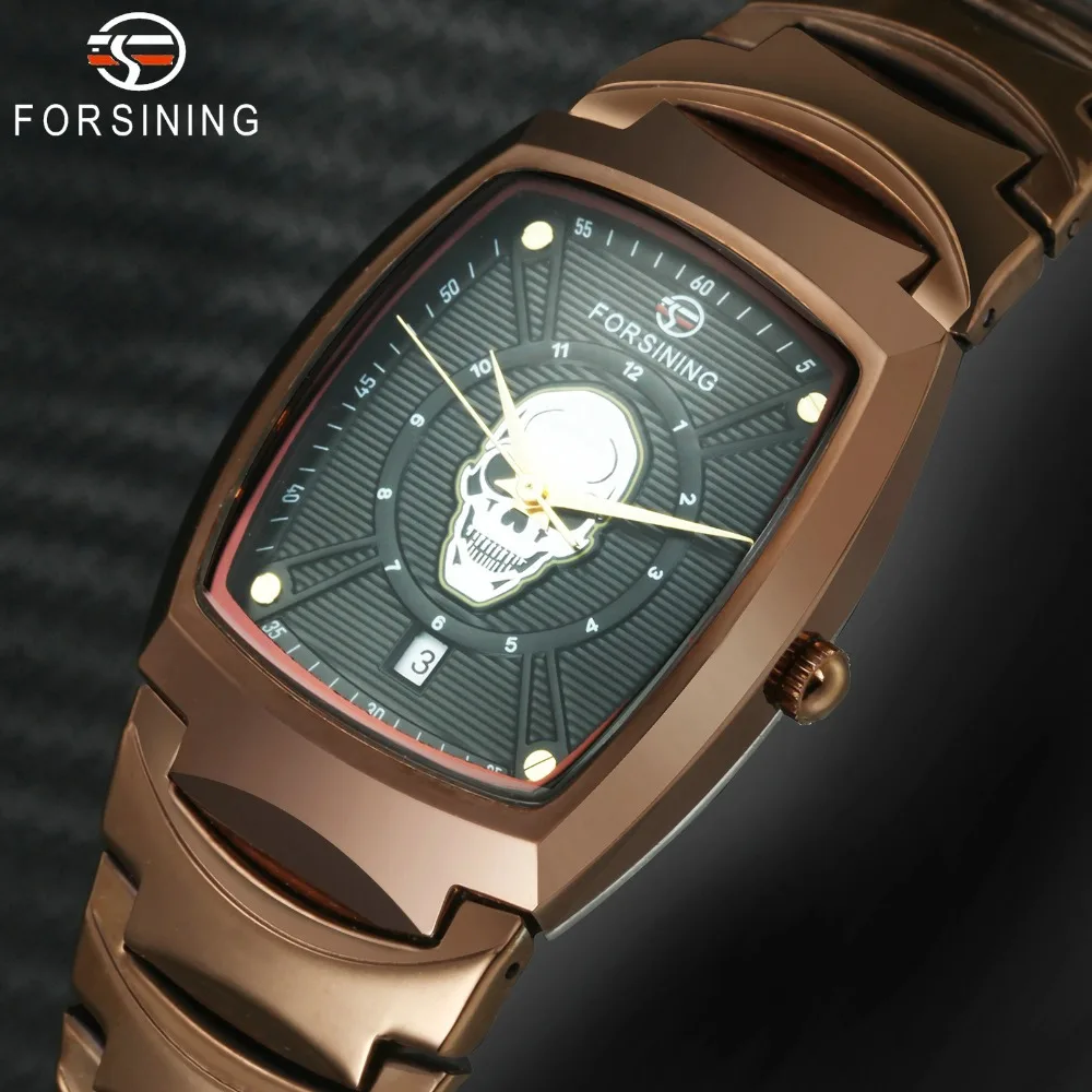 2019 New Fashion Business Watches Men Quartz Skull Clock Calendar Display Stainless Steel Strap Luxury Brand Sport Wrist Watch
2019 New Fashion Business Watches Men Quartz Skull Clock Calendar Display Stainless Steel Strap Luxury Brand Sport Wrist Watch