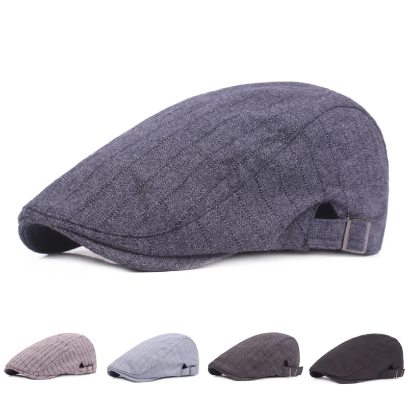 HT1757 2018 New Fashion Berets Striped Men Women Beret Caps Retro Cotton Duckbill Ivy Flat Caps Male Female Newsboy Artist Hats
HT1757 2018 New Fashion Berets Striped Men Women Beret Caps Retro Cotton Duckbill Ivy Flat Caps Male Female Newsboy Artist Hats