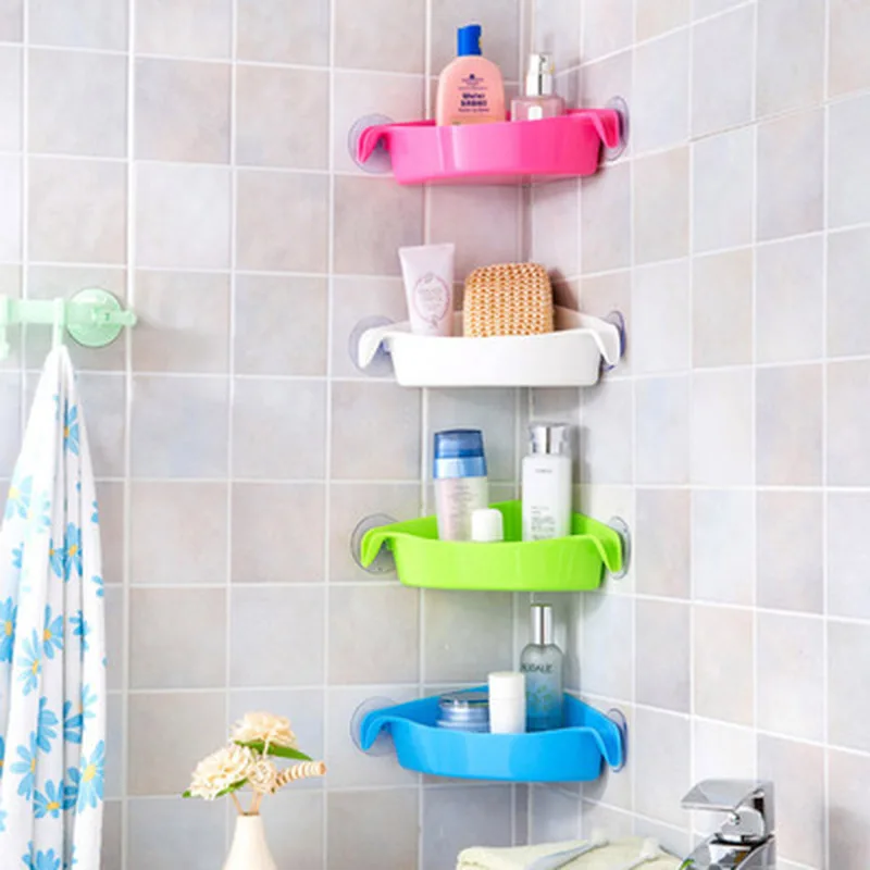 New 4 Colors Bathroom Corner Storage Rack Organizer Shower Wall Shelf with Suction Cup Home Kitchen Bathroom Shelves
New 4 Colors Bathroom Corner Storage Rack Organizer Shower Wall Shelf with Suction Cup Home Kitchen Bathroom Shelves