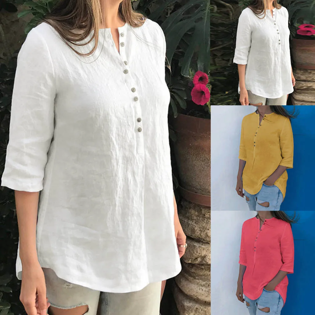 Tshirt Women Ladies Cotton And Linen Solid Color Irregular Hem T-shirt Poleras Camiseta Mujer Top Women Harajuku T Shirt Camisas
Tshirt Women Ladies Cotton And Linen Solid Color Irregular Hem T-shirt Poleras Camiseta Mujer Top Women Harajuku T Shirt Camisas